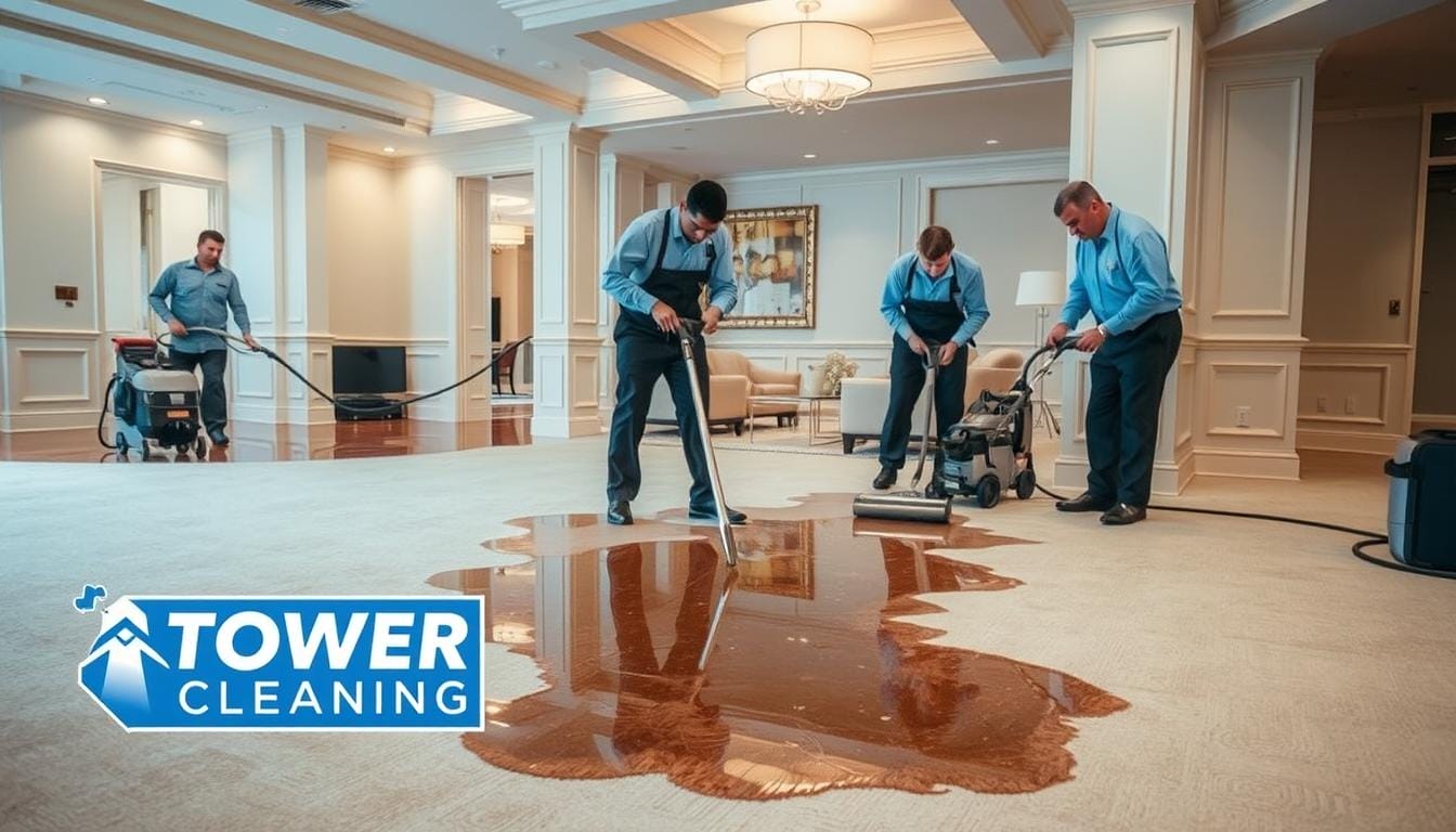 How Tower Quality Cleaning Handles Flood Damage